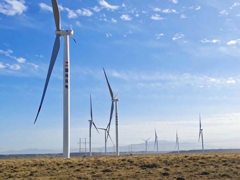 蒙電綜能甘鎮100兆瓦風電項目儲能系統成功啟動！